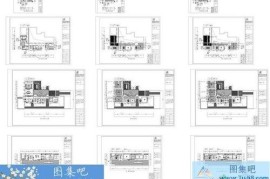 某别墅美式乡村风格全套CAD施工方案图