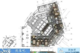 HBA上海四季酒店6层SPA区全套施工图