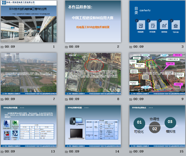 深圳地铁11号线后海站项目机电安装工程BIM技术应用汇报PPT