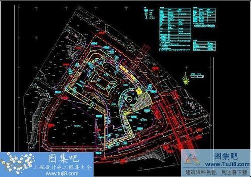 重庆150米超高层现代风格企业办公楼建筑施工图纸及效果图