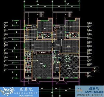 北京某欧式售楼处施工深化设计图纸含详细电气图