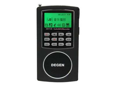 德劲DE1126收音机说明书